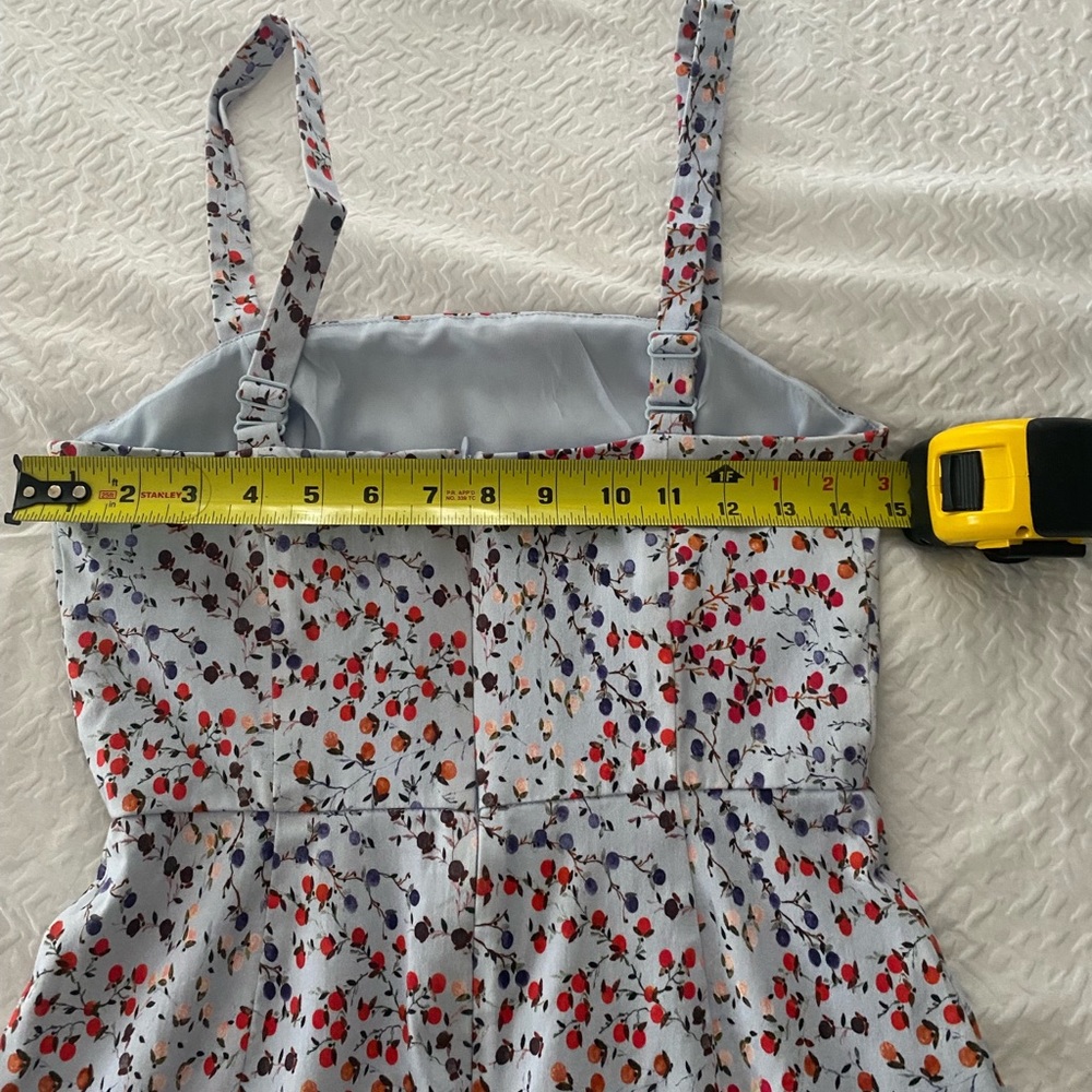 Multicolor Flower Mini Dress - Picture 5 of 6